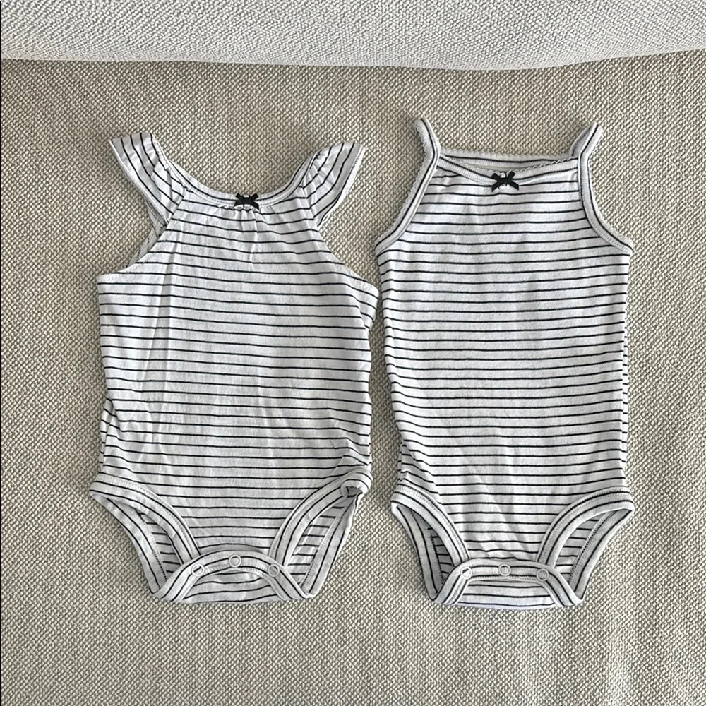 Carter’s Stylish Kids Cotton Printed Bodysuits, Set of 6